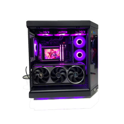 Obsidian Infinity Gaming PC AMD Ryzen 7-9800X3D (64GB DDR5 RAM, RTX 5080 GPU)