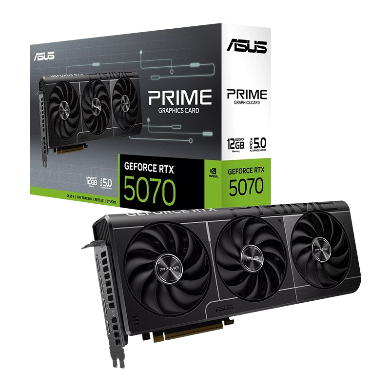 Asus Prime GeForce RTX 5070 12GB GDDR7 Graphics Card, DLSS 4