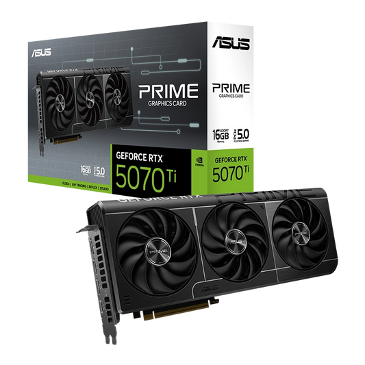 Asus Prime GeForce RTX 5070 Ti 16GB GDDR7 Graphics Card, DLSS 4