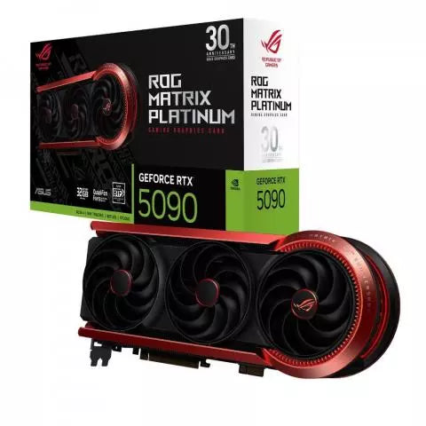 Asus ROG Matrix Platinum GeForce RTX 5090 30th Anniversary Edition Graphics Card, DLSS 4