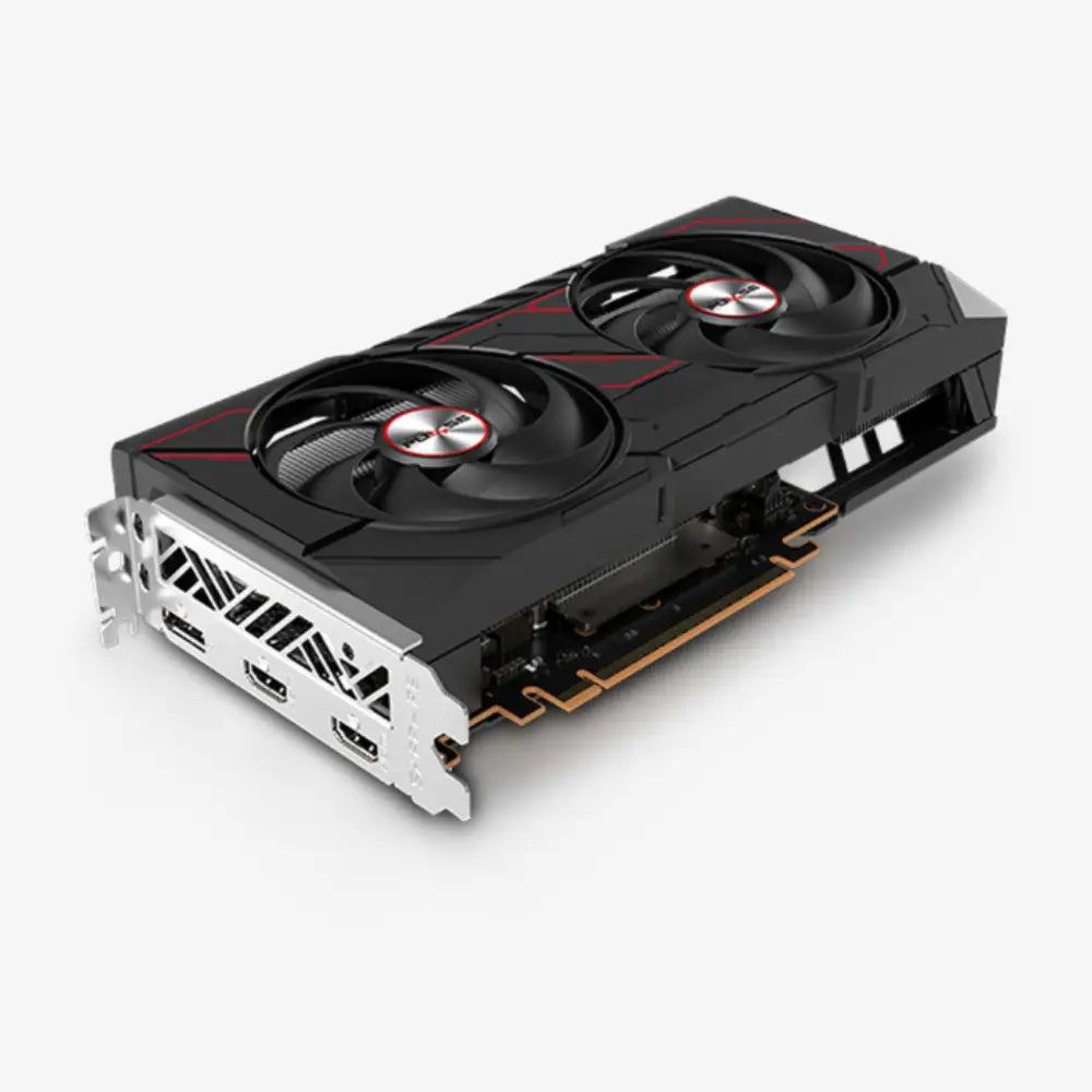 Sapphire Pulse AMD Radeon RX 9060 XT Dual OC 8GB Graphics Card – Black