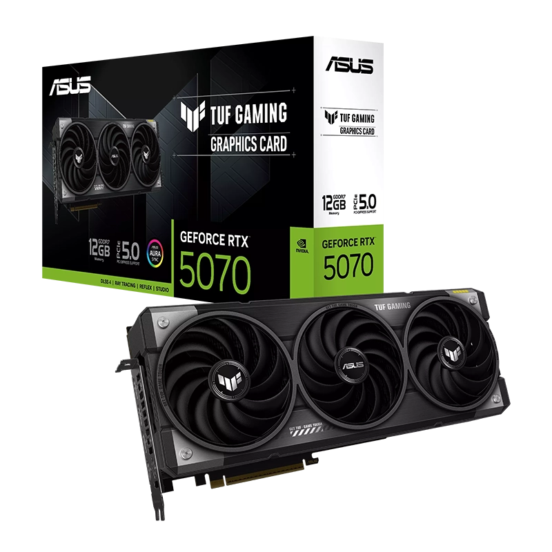 Asus TUF Gaming GeForce RTX 5070 12GB GDDR7 Graphics Card, DLSS 4