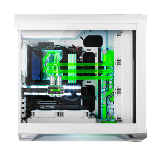 Torrent White Watercooling Gaming Pc ( intel i9 14900k,Rtx 4090 24gb, Ddr5 64gb Ram,2Tb Nvme Ssd )
