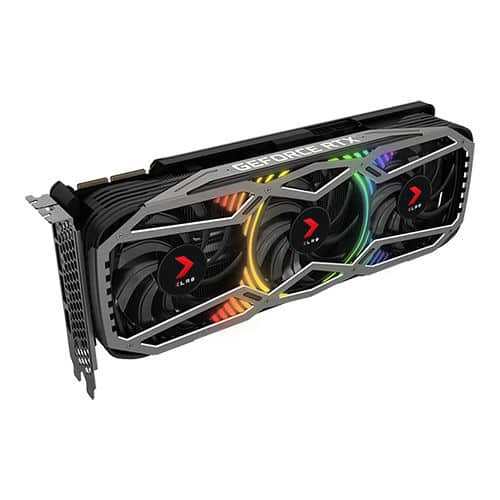 PNY RTX 3090 REVEL EPIC-X RGB Triple Fan Edition 24GB XLR8 Gaming Graphic Card
