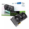 PNY NVIDIA GeForce RTX 5070 Ti 16GB OC Triple Fan Graphics Card – Black, DLSS 4