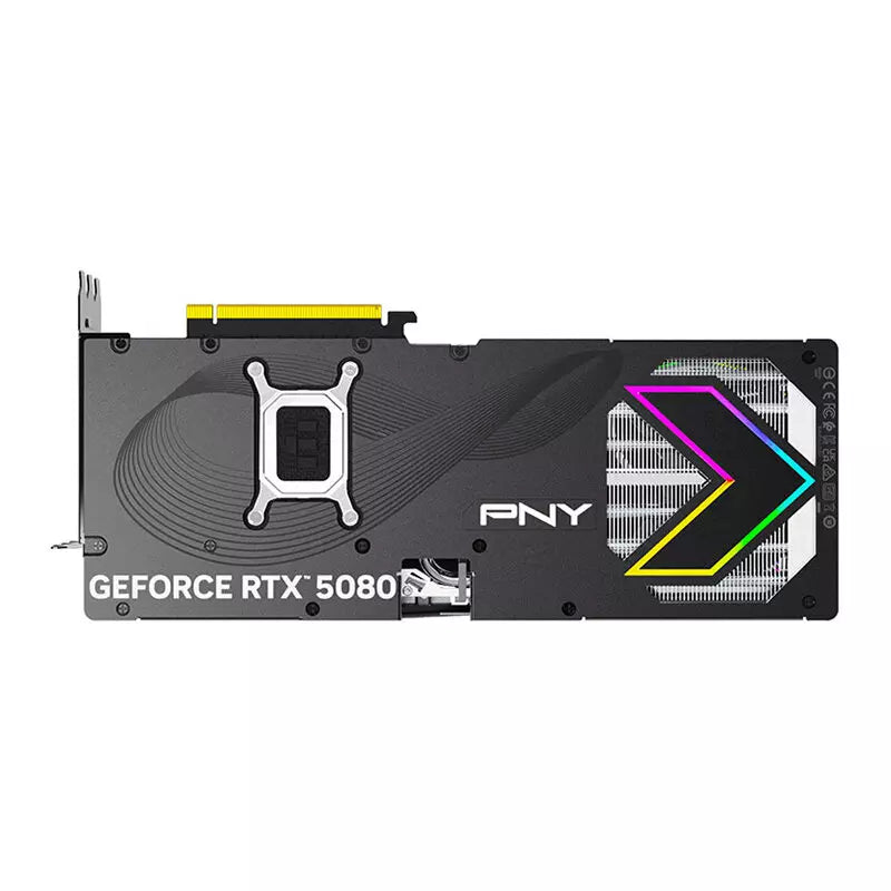 PNY NVIDIA GeForce RTX 5080 16GB OC Epic-X RGB GDDR7 Graphics Card, DLSS 4