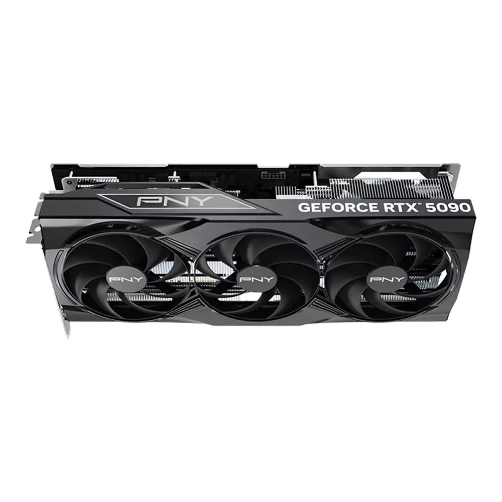 PNY GeForce RTX 5090 Triple Fan 32GB OC GDDR7 Graphic Card – Black, DLSS 4
