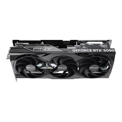 PNY GeForce RTX 5090 Triple Fan 32GB OC GDDR7 Graphic Card – Black, DLSS 4