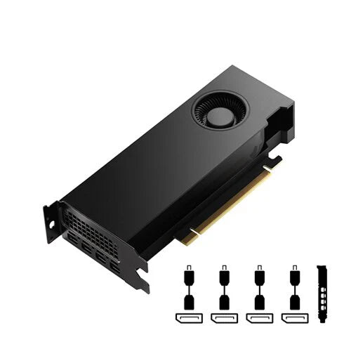 PNY Nvidia RTX 4000 SFF Ada Generation 20G GDDR6 Graphics Card – Black DLSS 3