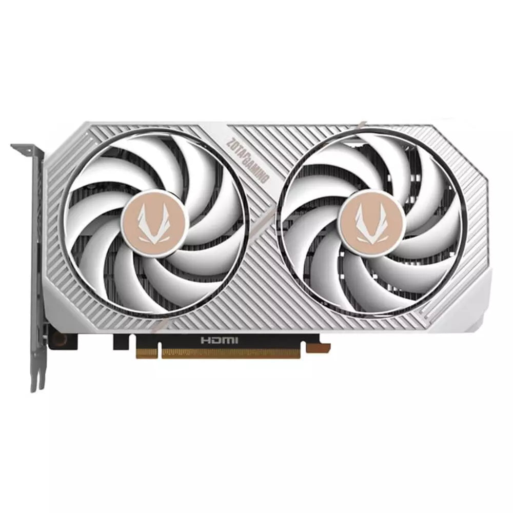 ZOTAC GAMING GeForce RTX 5050 Twin Edge OC White Edition Video Card, DLSS 4