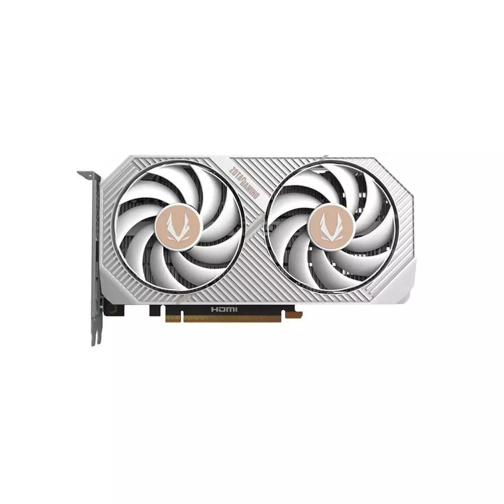 Zotac Gaming GeForce RTX 5060 8GB GDDR7 Twin Edge OC Graphics Card – White, DLSS 4