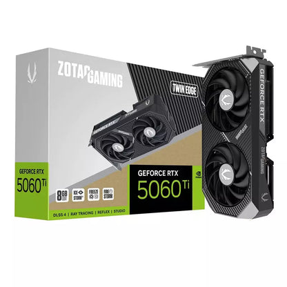 Zotac Gaming GeForce RTX 5060 Ti 8GB Twin Edge Graphics Card, DLSS 4