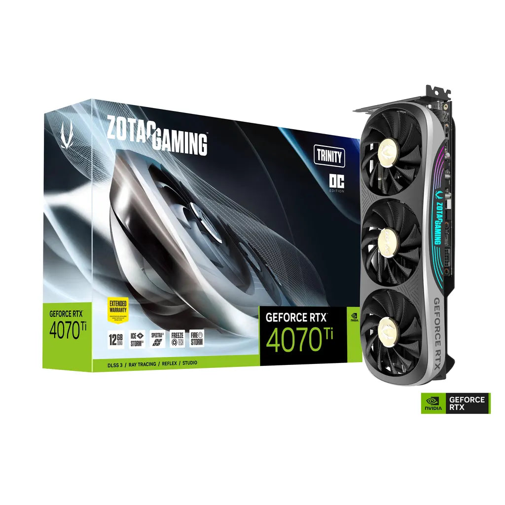 Zotac – RTX 4070 Ti Trinity OC – 12GB GDDR6X – Gaming Graphics Card