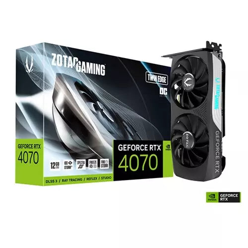 Zotac GeForce Gaming RTX 4070 SUPER Twin Edge OC 12GB GDDR6X Graphics Card, DLSS 3