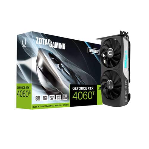 Zotac – GeForce RTX 4060 Ti 8GB Twin Edge – Gaming Graphics Card