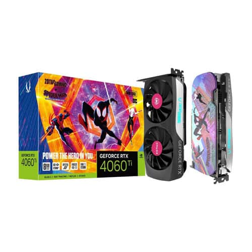 Zotac – GeForce RTX 4060 Ti Twin Edge OC – SPIDER-MAN Edition – 8GB GDDR6 – Gaming Graphics Card