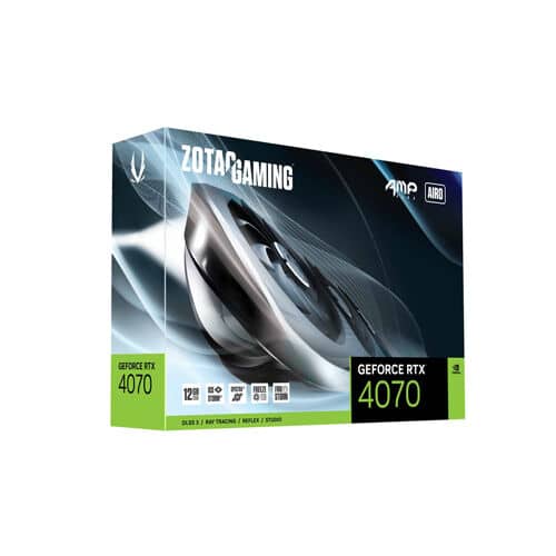 Zotac – GeForce RTX 4070 AMP AIRO – 12GB GDRR6X – Gaming Graphics Card
