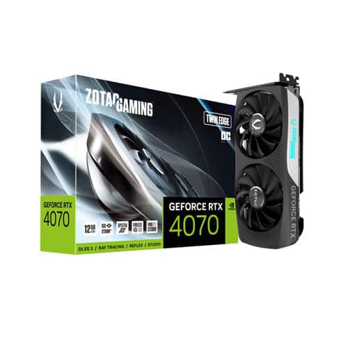 Zotac – GeForce RTX 4070 Twin Edge OC – 12GB GDDR6X – Gaming Graphics Card