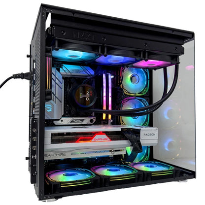 Abyss Gaming PC (AMD Ryzen 7 7800X3D CPU, RX 7800 XT 16GB GPU, 32GB RAM)