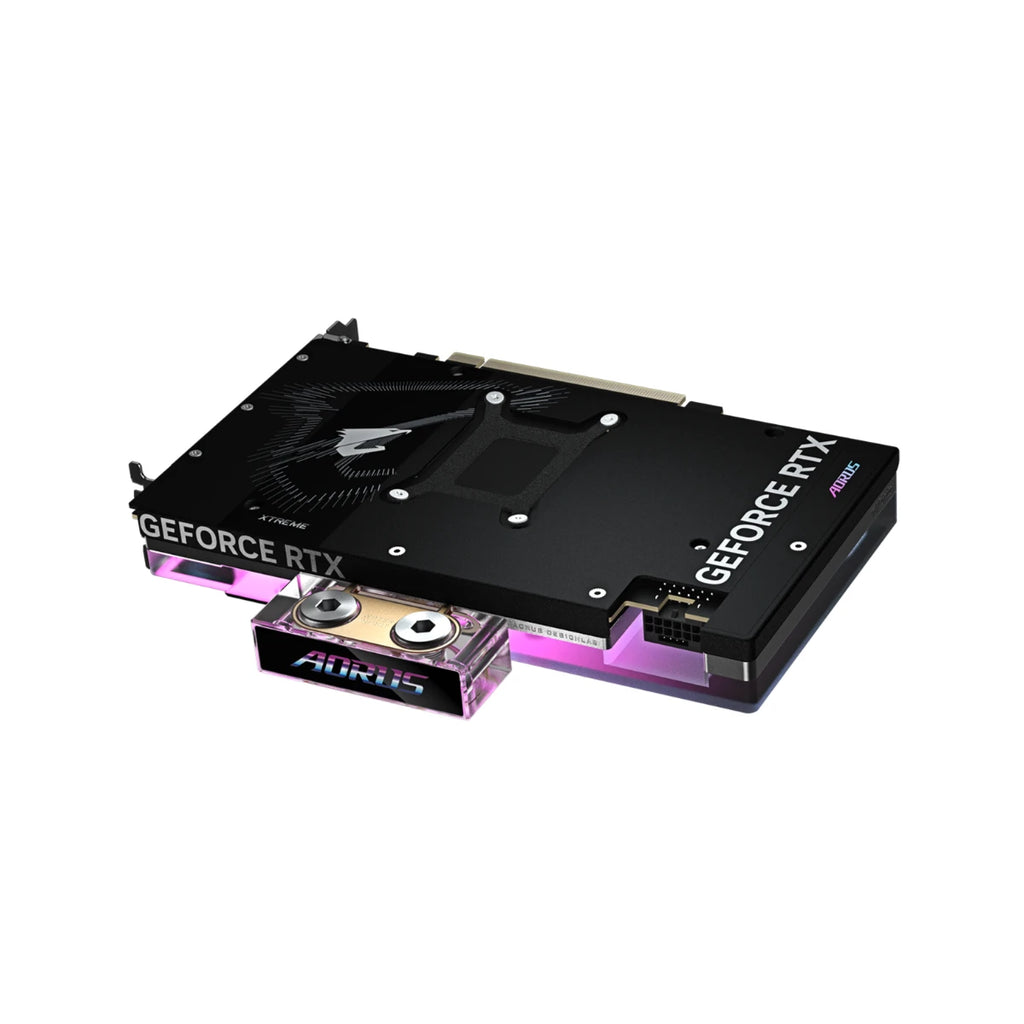 GIGABYTE AORUS GeForce RTX 5080 XTREME WATERFORCE WB Graphics Card, 16GB GDDR7, DLSS 4 - GV-N5080AORUSXWB-16GD