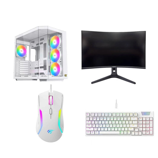 Arctic Bundle Gaming PC (Intel Core i7-14700 CPU, RTX 4070 SUPER Dual OC 12GB GPU, 32GB RAM)