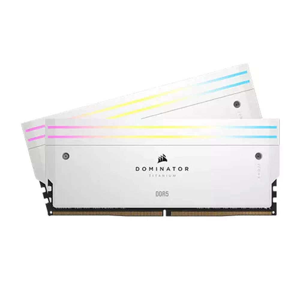 Astral White Gaming PC (AMD Ryzen 9 9950X3D CPU, RTX 5090 OC 32GB GPU, 64GB RAM)