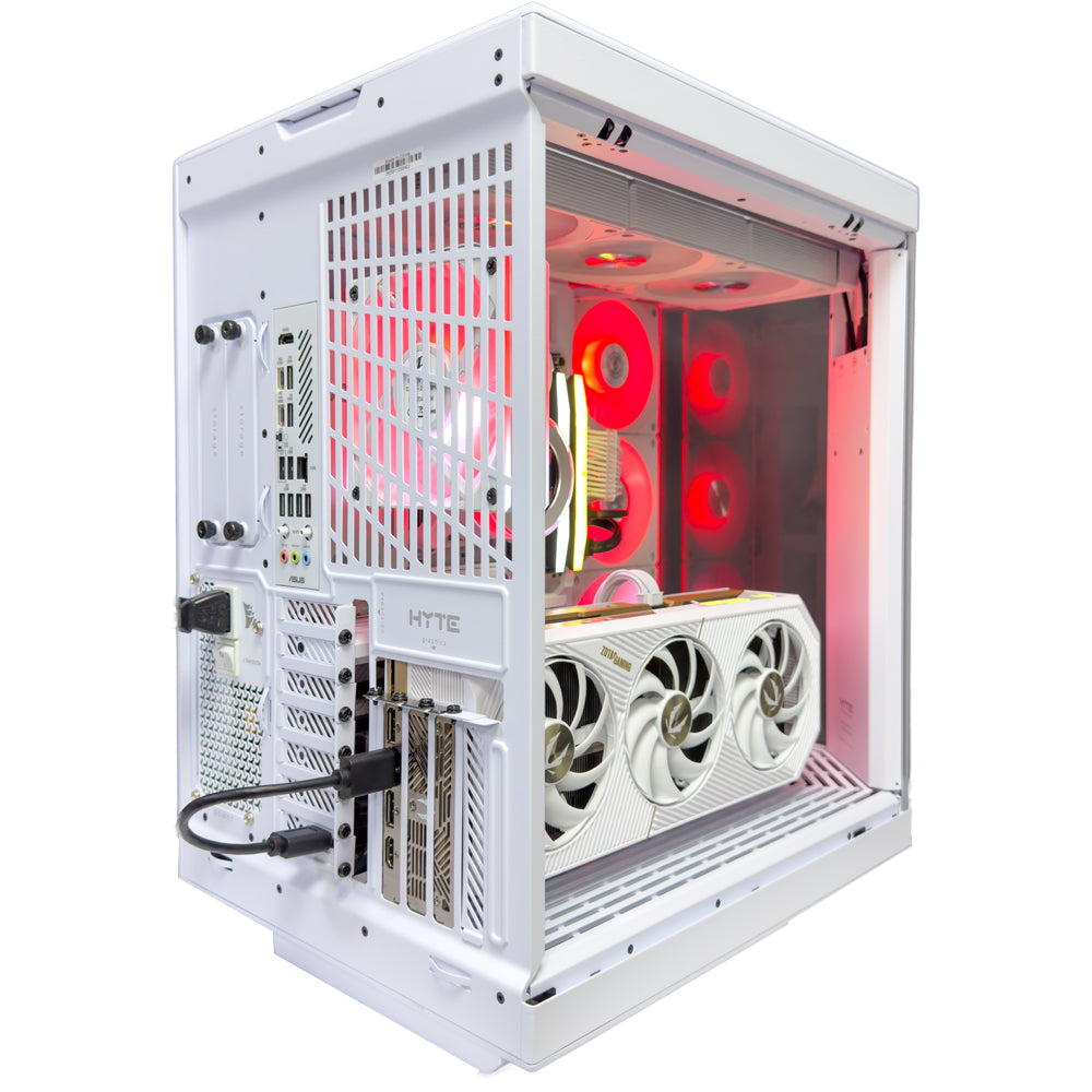 Bulter White Gaming PC (AMD Ryzen 7 9800X3D CPU, RTX 5080 OC 16GB GPU, 64GB RAM)