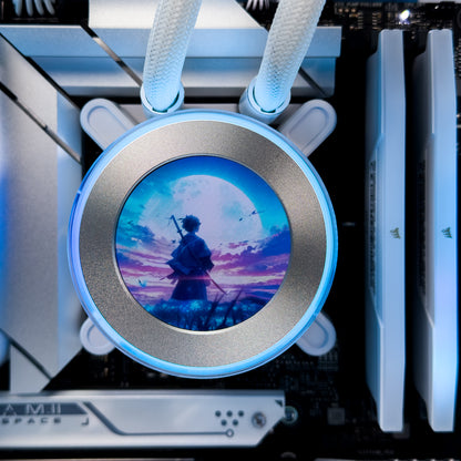 NOEL White Gaming PC (AMD Ryzen 7-9800X3D, RTX 5080, 64GB Ram)