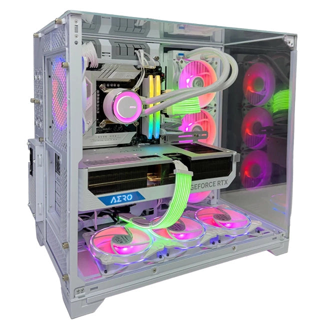 Crystal Gaming PC (Intel i7-14700K CPU, RTX 4080 SUPER OC 16GB GPU, 32GB RAM)