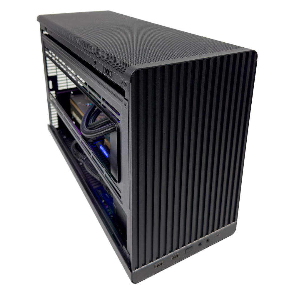 Dan Max Micro Gaming PC (AMD Ryzen 9 9950X3D CPU, RTX 5080 16GB GPU, 64GB RAM)