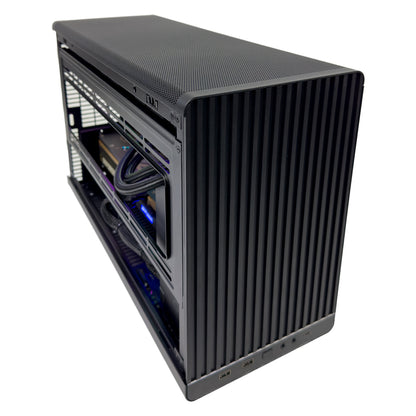 Dan Max Micro Gaming PC (AMD Ryzen 9 9950X3D CPU, RTX 5080 16GB GPU, 64GB RAM)