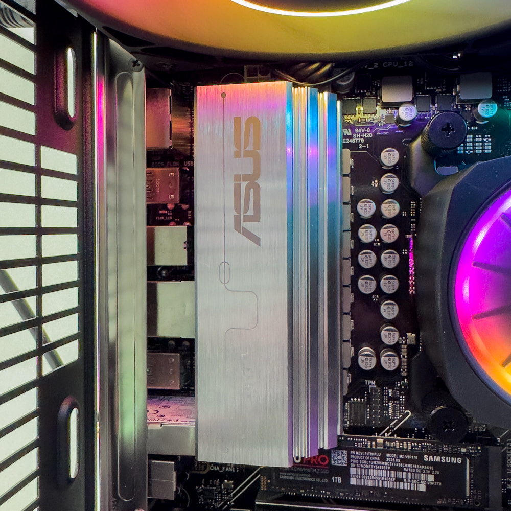 Dan Max Micro Gaming PC (AMD Ryzen 9 9950X3D CPU, RTX 5080 16GB GPU, 64GB RAM)