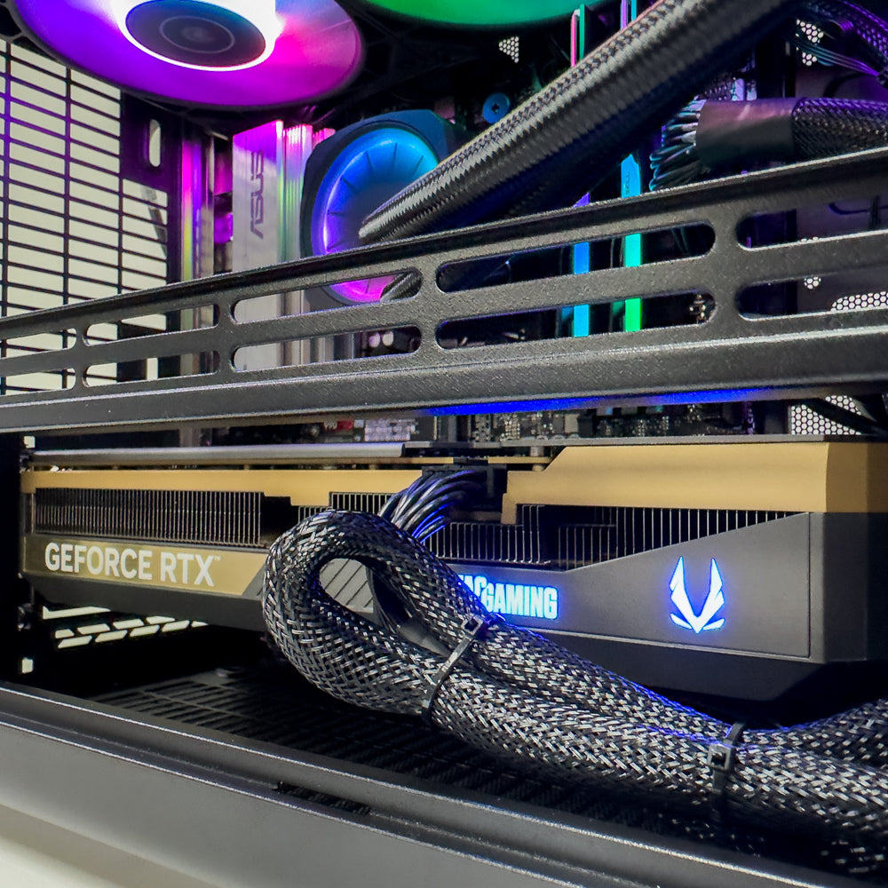 Dan Max Micro Gaming PC (AMD Ryzen 9 9950X3D CPU, RTX 5080 16GB GPU, 64GB RAM)