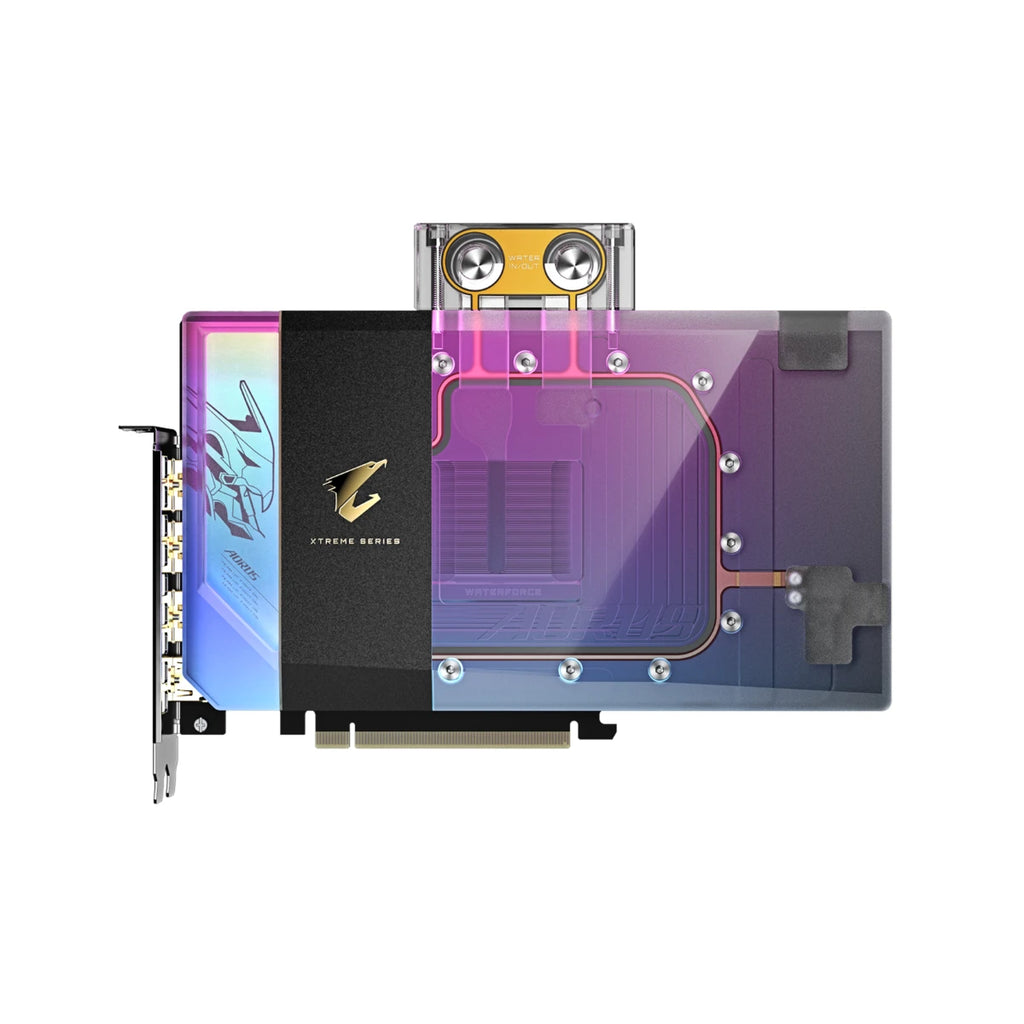 GIGABYTE AORUS GeForce RTX 5090 XTREME WATERFORCE WB Graphics Card, 32GB GDDR7, DLSS 4 | GV-N5090AORUSX WB-32GD - GV-N5090AORUSXWB-32GD