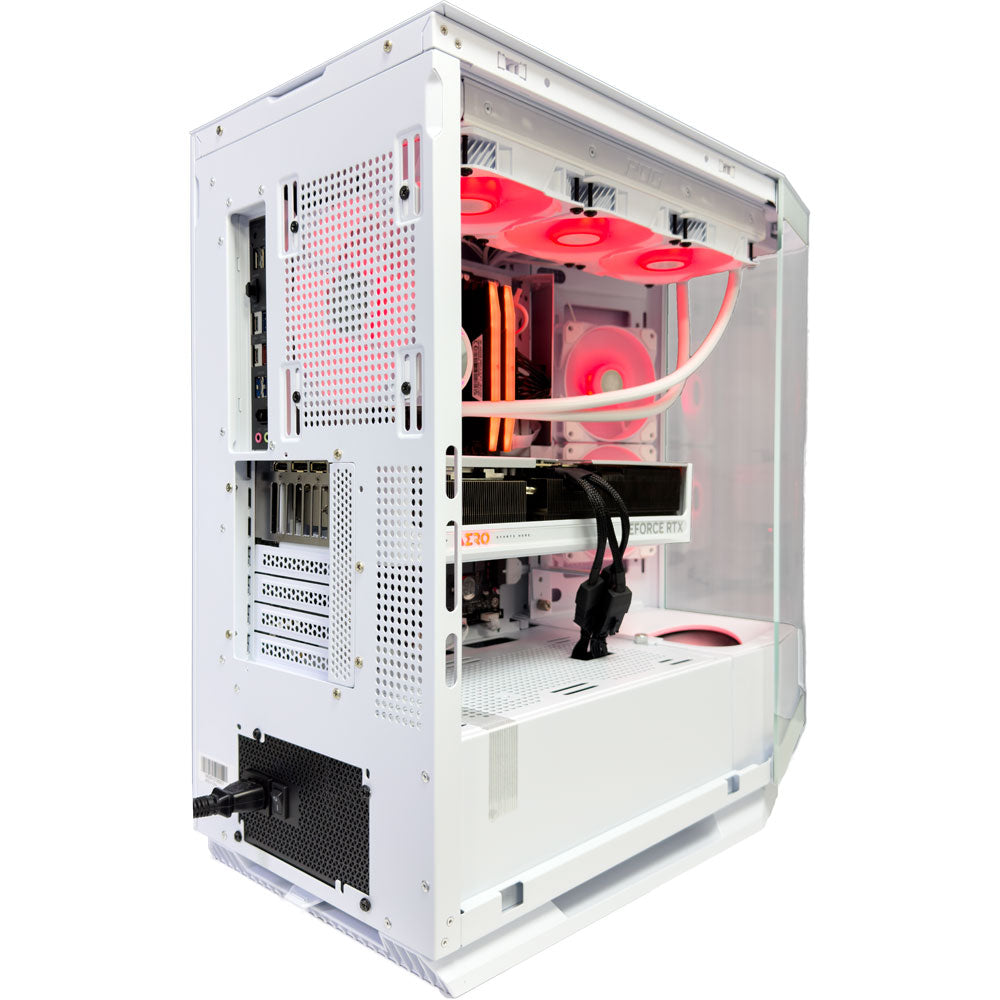 Eagle White Gaming PC (AMD Ryzen 9 9950X3D CPU, RTX 5070 Ti OC 16GB GPU, 64GB RAM)