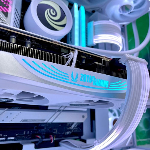 Flow White Gaming PC (Intel i9-13900K, RTX 4090, 64GB RAM)