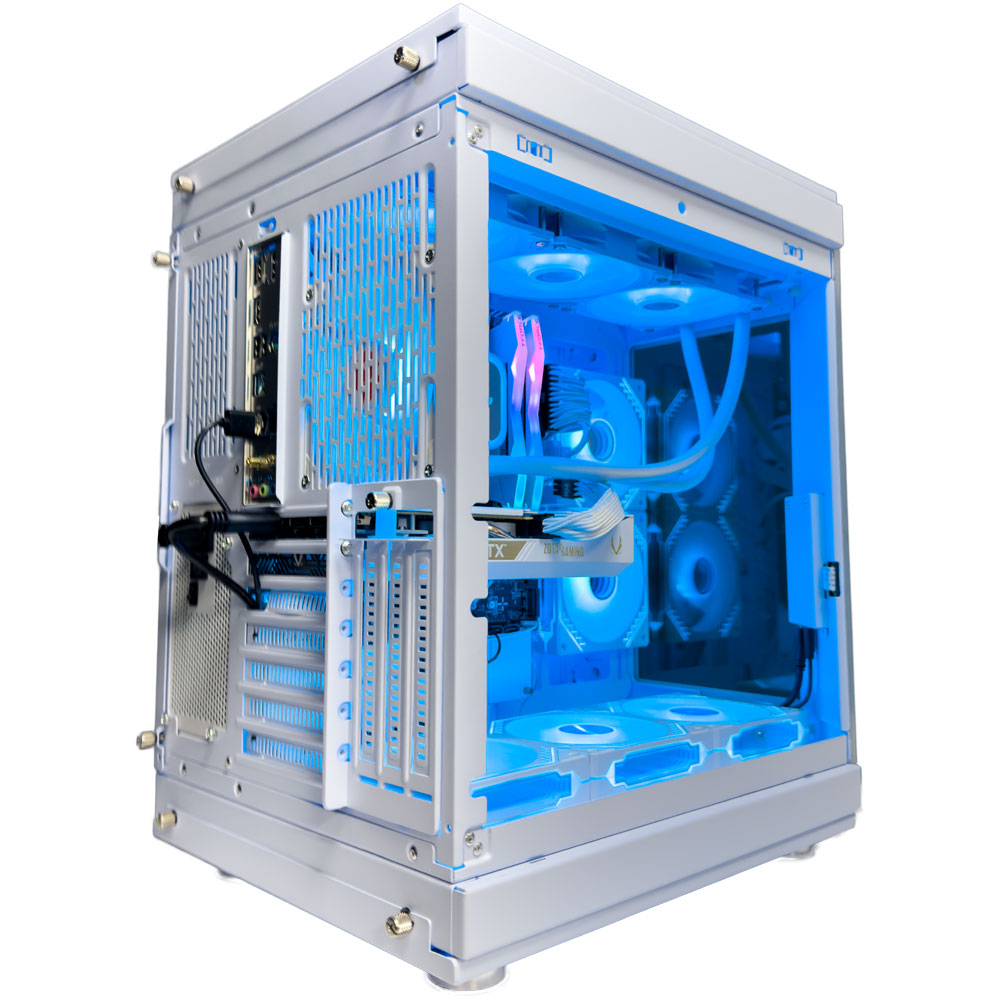 Force White Gaming PC (Intel Core i7-14700KF CPU, RTX 5060 OC 8GB GPU, 32GB RAM)