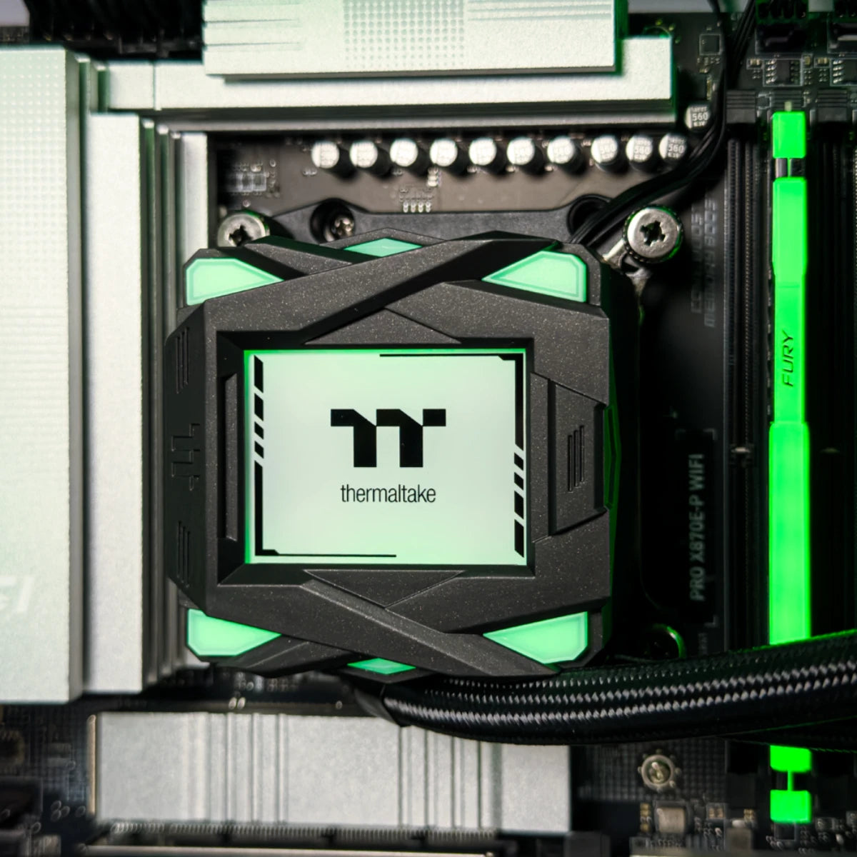 Gaming PC Cyber-Serum (Ryzen 9 9950X3D, 64 GB DDR5 RAM, RTX 5090 32GB GPU)