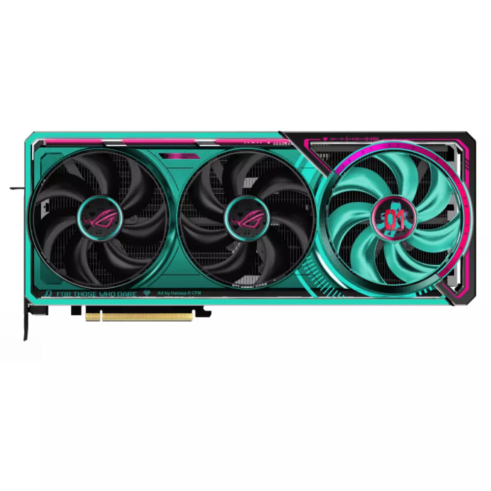 Hatsune Miku Gaming PC (AMD Ryzen 7 9800X3D CPU, RTX 5080 OC 16GB GPU, 32GB RAM)