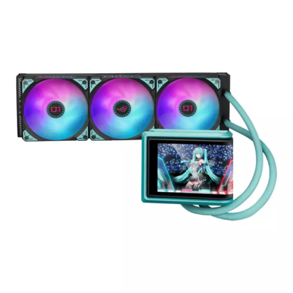 Hatsune Miku Gaming PC (AMD Ryzen 7 9800X3D CPU, RTX 5080 OC 16GB GPU, 32GB RAM)