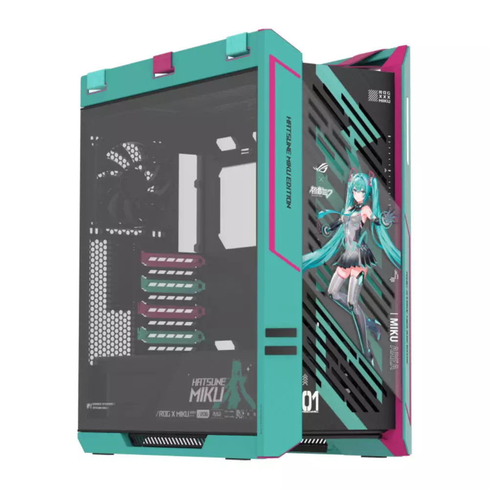 Hatsune Miku Gaming PC (AMD Ryzen 7 9800X3D CPU, RTX 5080 OC 16GB GPU, 32GB RAM)