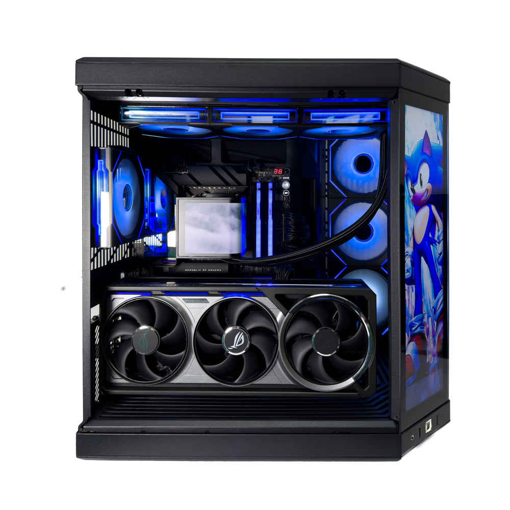Hero Gaming PC (AMD Ryzen 7 9800X3D CPU, RTX 5080 OC 16GB GPU, 64GB RAM)