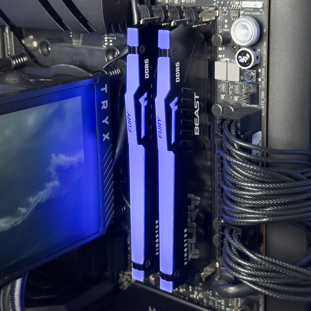 Hero Gaming PC (AMD Ryzen 7 9800X3D CPU, RTX 5080 OC 16GB GPU, 64GB RAM)