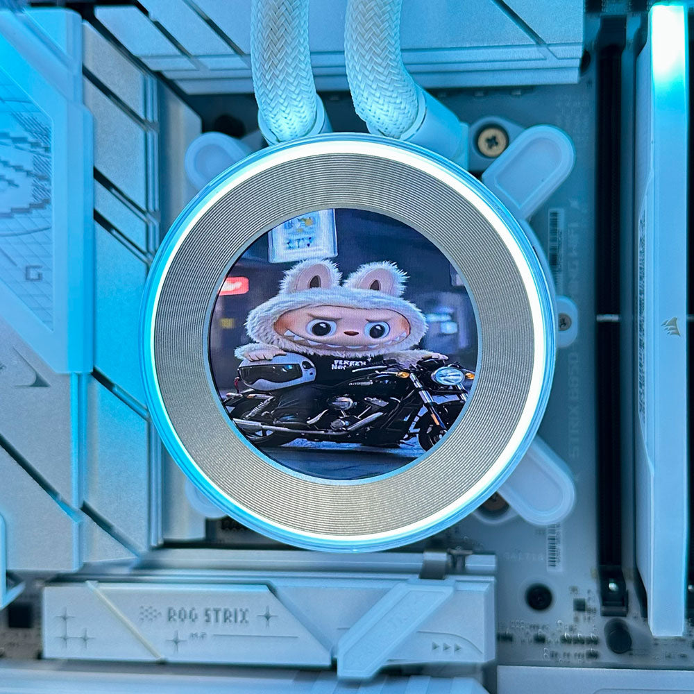 Horizon White Gaming PC (AMD Ryzen 7 9800X3D CPU, RTX 5070 Ti OC 16GB GPU, 32GB RAM)