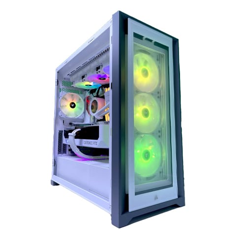 Icue White Gaming PC (Amd Ryzen 9 7900X, RTX 4080, 32GB RAM)