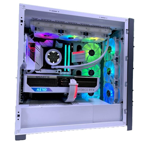 Icue White Gaming PC (Amd Ryzen 9 7900X, RTX 4080, 32GB RAM)