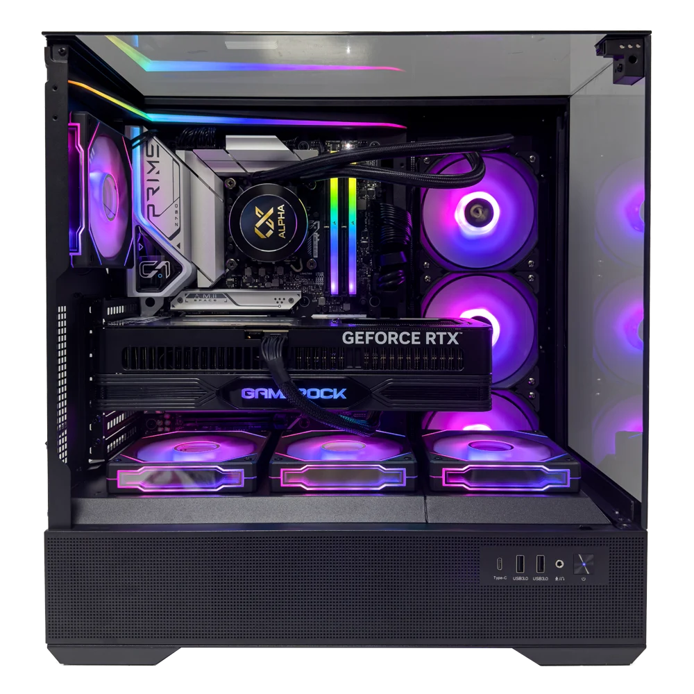 Ignisia Gaming PC (Intel Core i9-14900K CPU, RTX 5080 OC 16GB GPU, 32GB RAM)