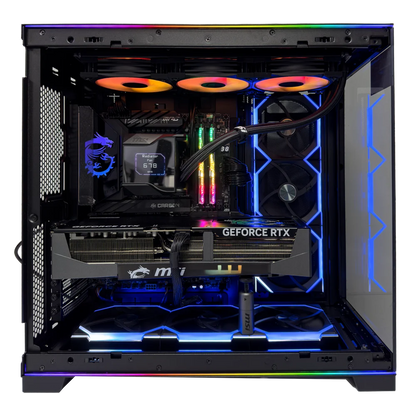 IgniteX Gaming PC (AMD Ryzen 7 9800X3D CPU, RTX 5090 32GB OC GPU, 32GB RAM)