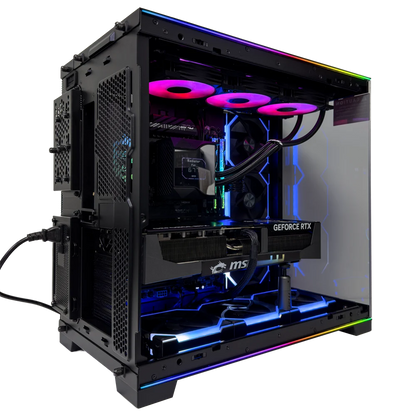 IgniteX Gaming PC (AMD Ryzen 7 9800X3D CPU, RTX 5090 32GB OC GPU, 32GB RAM)