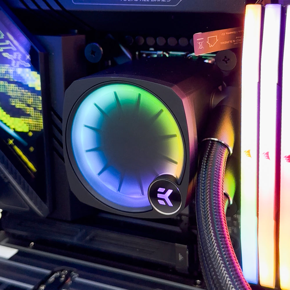 InfinityX Gaming PC (Intel Core Ultra 9 285K CPU, RTX 5090 OC 32GB GPU, 96GB RAM)